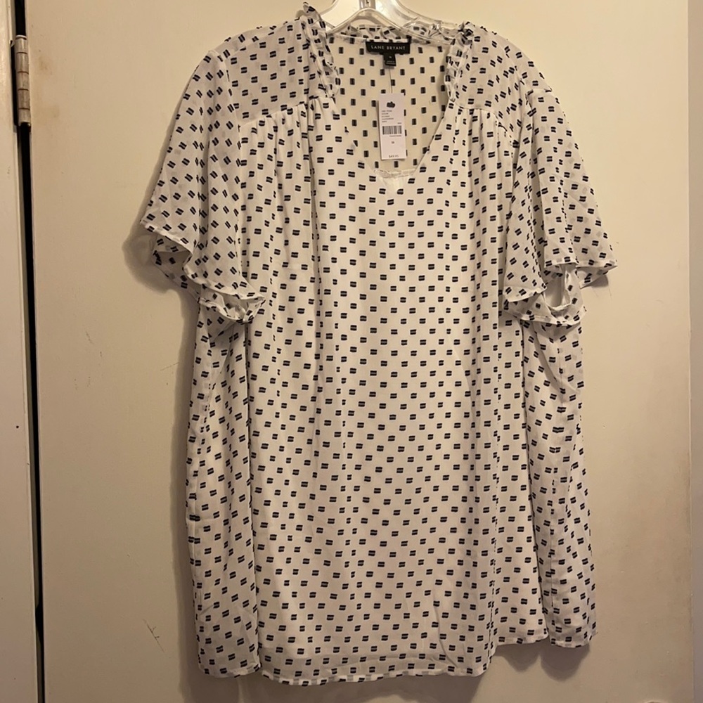 Ladies short sleeve blouse